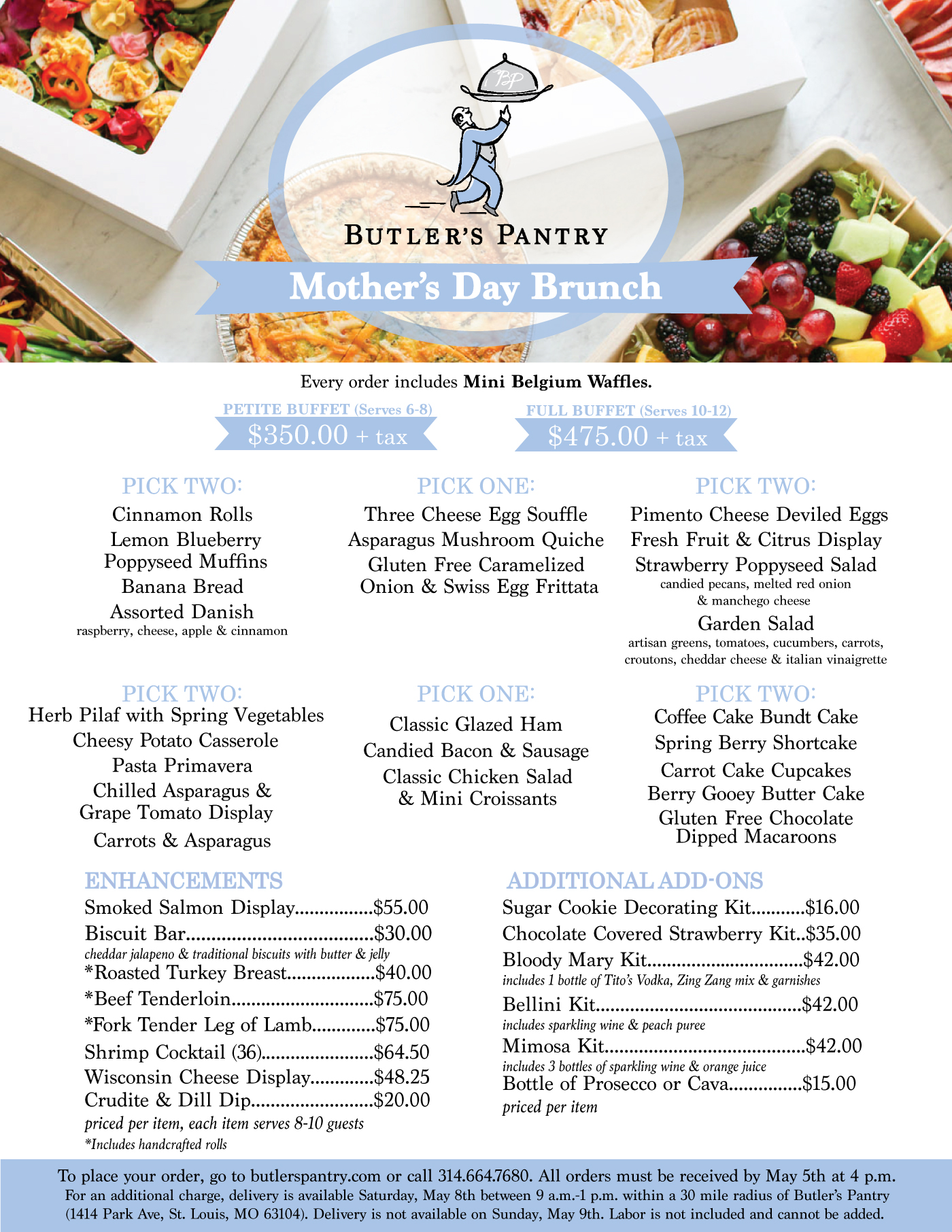 Mother S Day Brunch Las Vegas Menu 2020 Bountiful Bread Vrogue